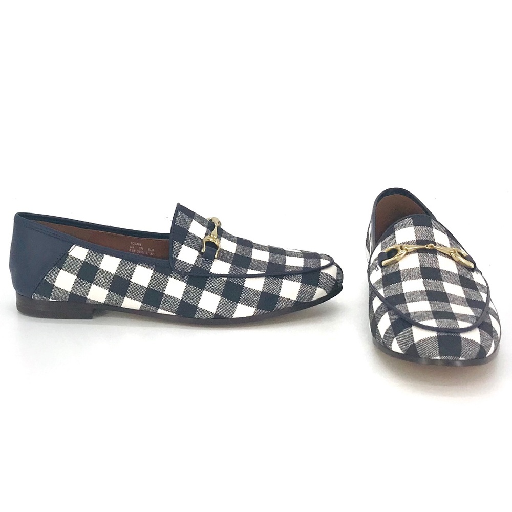 Coach Haley Gingham Loafer Size 6.5 US Women